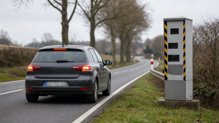 Flashé par un radar : que risquez-vous selon le type d'infraction