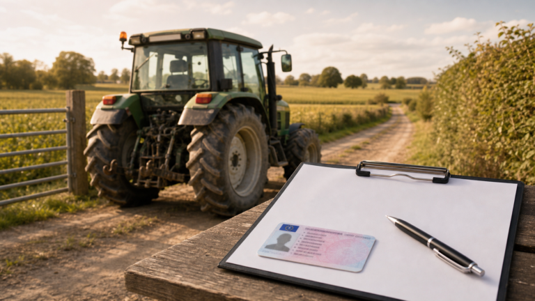 Faut-il un permis pour conduire un tracteur agricole ?