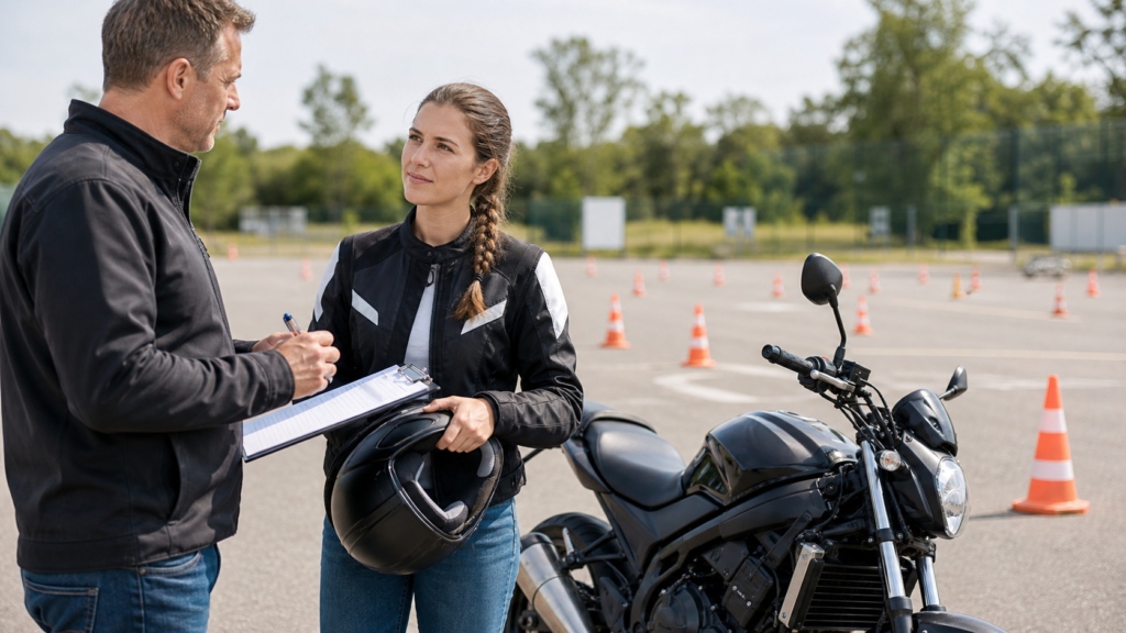 Comment repasser son permis moto : démarches, coût et délais