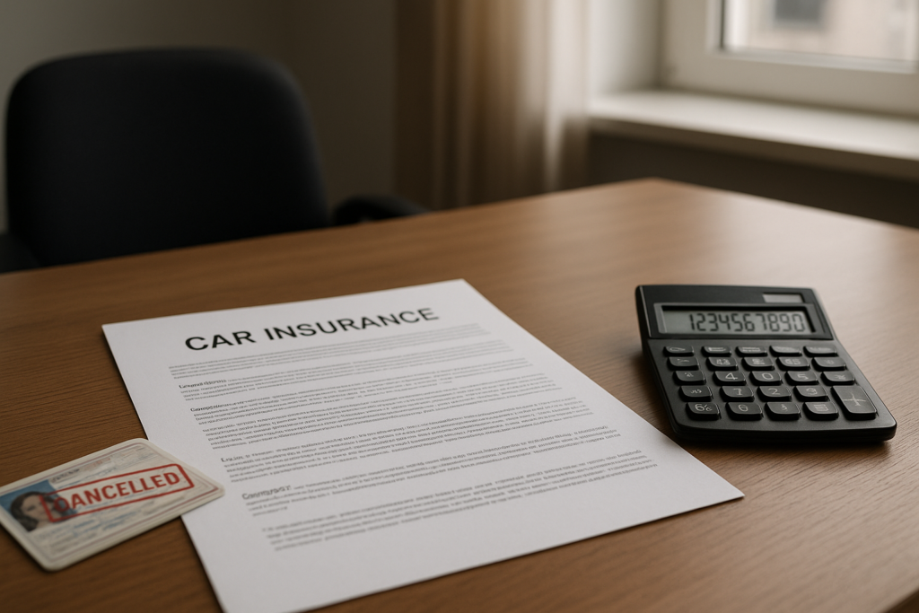 Assurance auto après annulation de permis : solutions et prix 2025