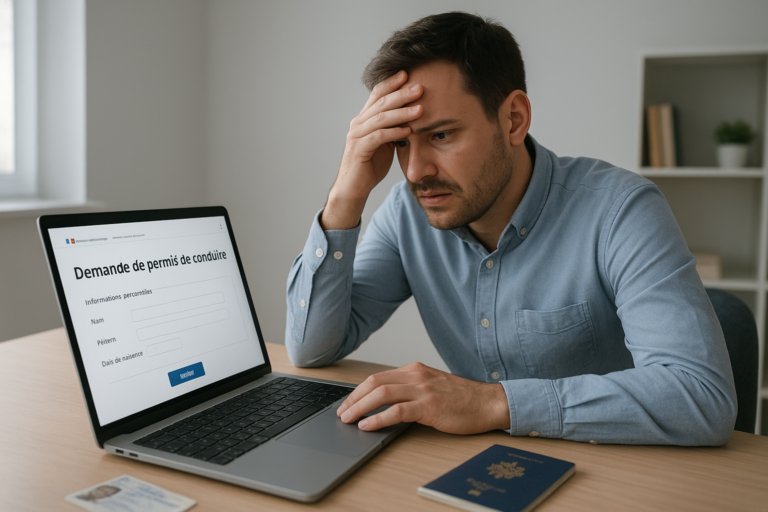 Attestation de perte de permis : démarches