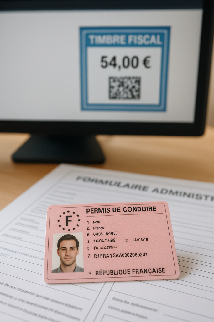Combien coûte un duplicata de permis de conduire ? Tarif 2026