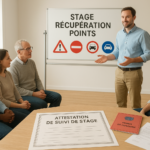 Stage de récupération de points : déroulement des 2 jours