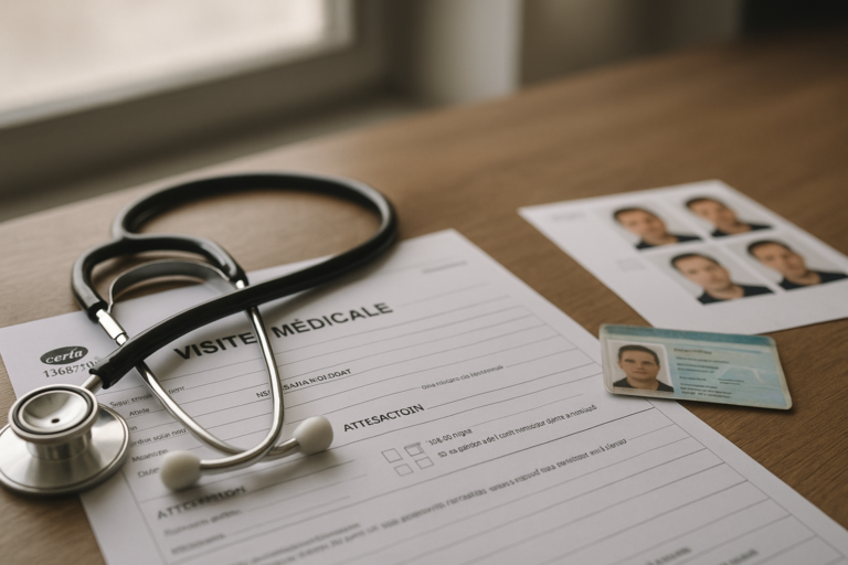 Visite médicale permis : démarches, centres agréés et liste médecins