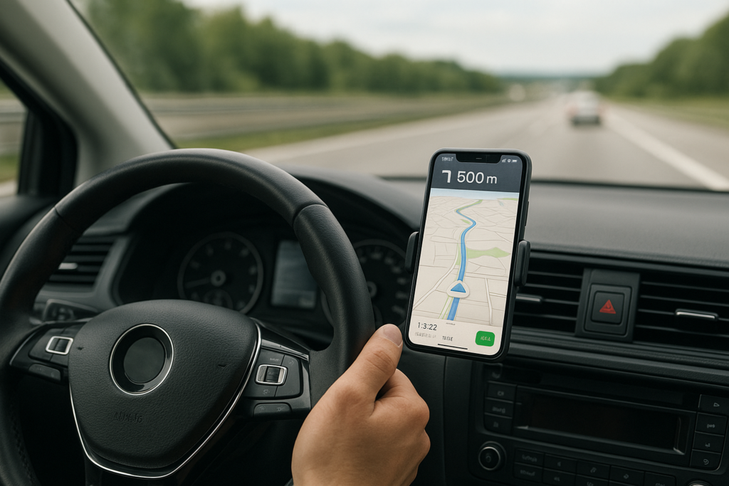 Amende GPS au volant : ce que vous risquez vraiment