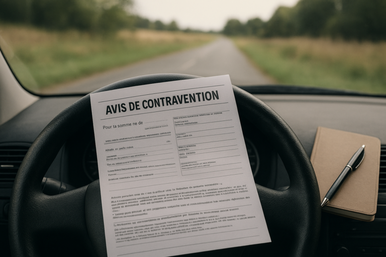Barème des amendes routières : montants, points et délais