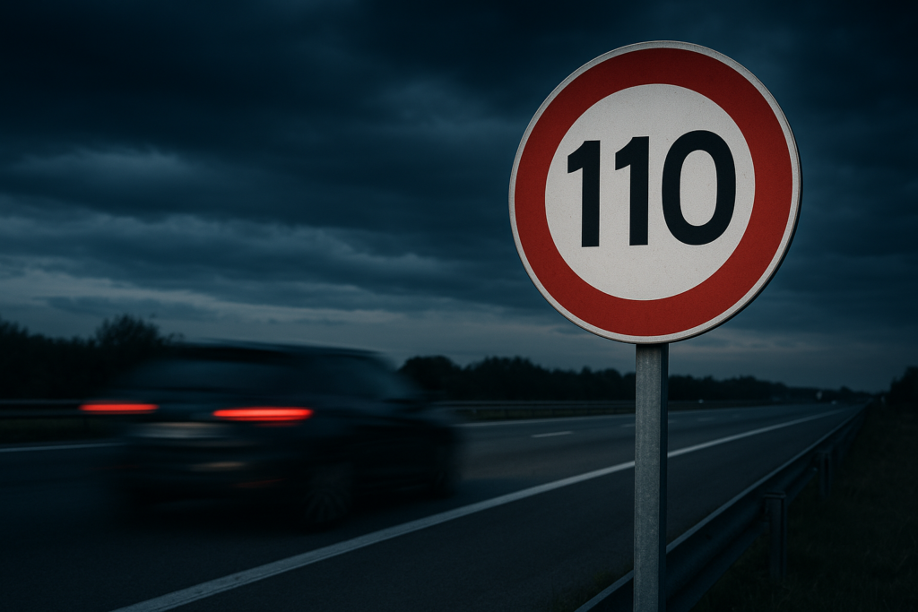 Grand excès de vitesse : conséquences permis probatoire