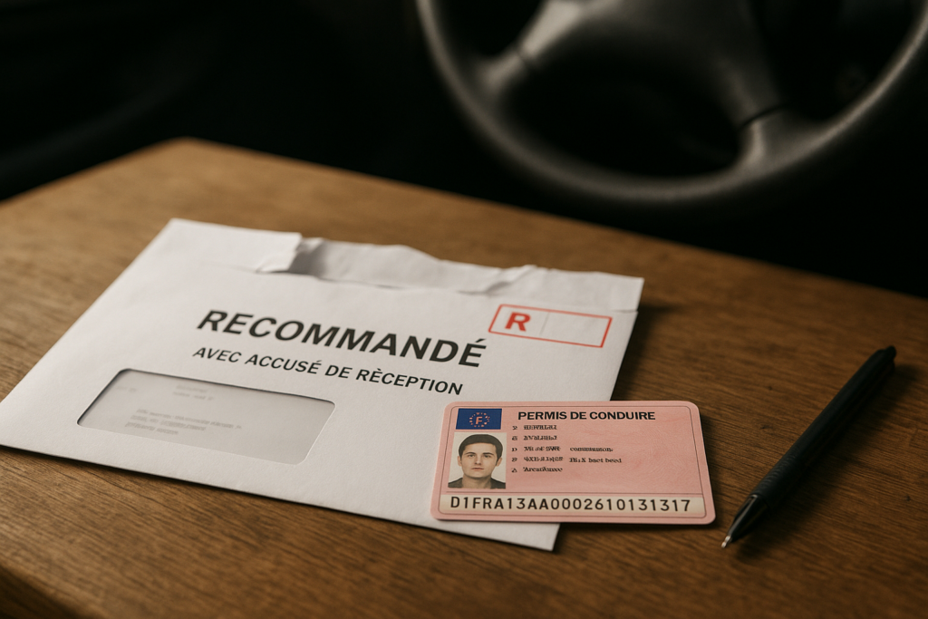 Lettre 48SI et solde de points nul : démarches et délais