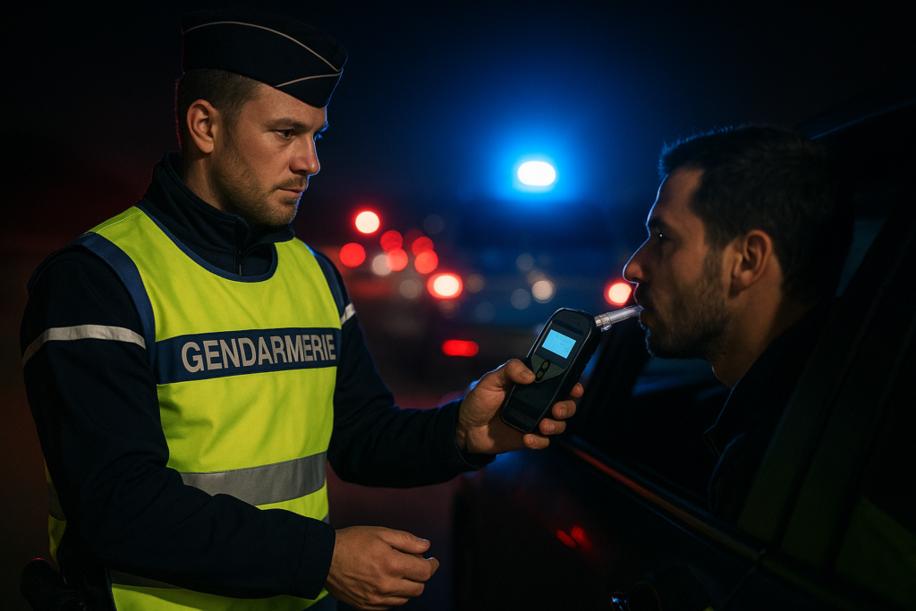 Suspension permis alcool : durée, amende, barème
